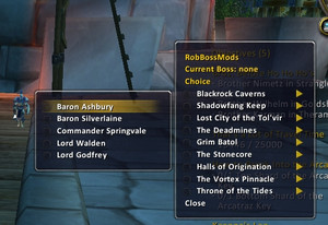 Аддон RobBossMods для WoW 7.1.5