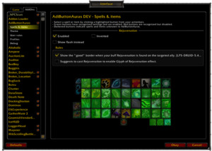 Аддон AdiButtonAuras для WoW 7.3.0