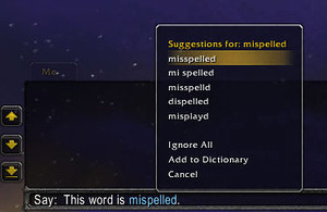 Аддон Misspelled для WoW 7.3.0