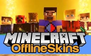 Мод OfflineSkins для Minecraft